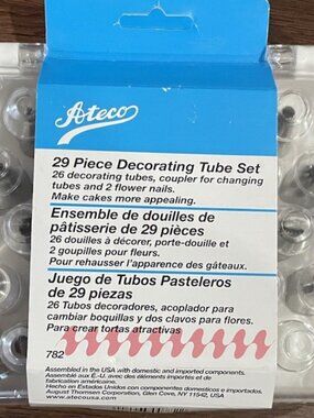 ATECO 29 Pc Pastry Tip Decorating Set